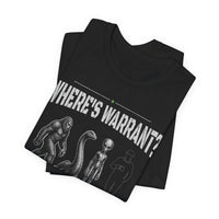 Load image into Gallery viewer, Where's Warrant? Cryptid Lineup Tee
