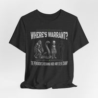Load image into Gallery viewer, Where's Warrant? Cryptid Lineup Tee