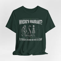 Load image into Gallery viewer, Where's Warrant? Cryptid Lineup Tee