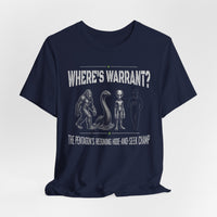 Load image into Gallery viewer, Where's Warrant? Cryptid Lineup Tee