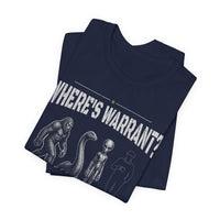 Load image into Gallery viewer, Where's Warrant? Cryptid Lineup Tee