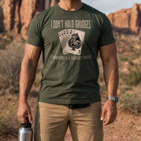 Load image into Gallery viewer, Barbara Rumor Txt Specialist - Funny Veteran Tee in Military Green, man, no face
