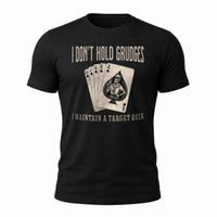 Load image into Gallery viewer, Brad Sergeant Wuhn-Upper - Funny One Upper Veteran Tee in Black, ghost front