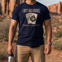 Load image into Gallery viewer, Brad Sergeant Wuhn-Upper - Funny One Upper Veteran Tee in Navy, man, no face