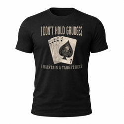 Carol Window-Blind Recon Specialist - Funny Veteran Tee in Black, ghost front