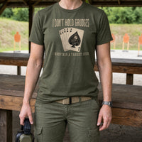 Load image into Gallery viewer, Carol Window-Blind Recon Specialist - Funny Veteran Tee in Military Green, woman, no face