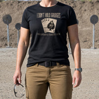 Load image into Gallery viewer, Cathy Passive Aggressive Bee-Otch - Funny Veteran Tee in Black, woman, no face