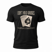 Load image into Gallery viewer, Greg Speakerphone Terrorist - Funny Veteran Tee in Black, ghost front