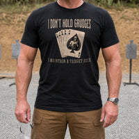 Load image into Gallery viewer, Jeff HOA Tat-Uhl-Tayl - Funny Veteran Tee in Black, man, no face
