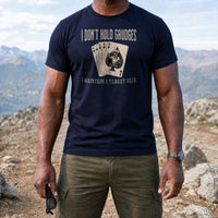 Load image into Gallery viewer, Karen Complaint Commander - Funny Veteran Tee in Navy, man, no face