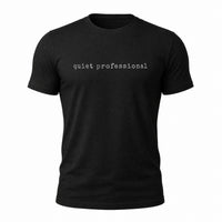 Load image into Gallery viewer, Quiet Professional - Special Forces Green Beret Shirt in Black, ghost front