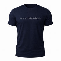 Load image into Gallery viewer, Quiet Professional - Special Forces Green Beret Shirt in Navy, ghost front