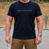 Load image into Gallery viewer, Quiet Professional - Special Forces Green Beret Shirt in Navy, man, no face