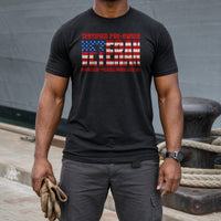 Load image into Gallery viewer, Certified Pre-Owned Veteran - Veterans Day Tee in Black, man, no face